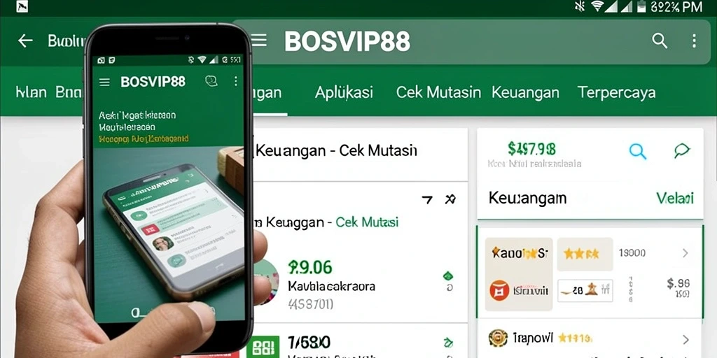 Antarmuka BOSVIP88 menampilkan laporan mutasi keuangan secara jelas.