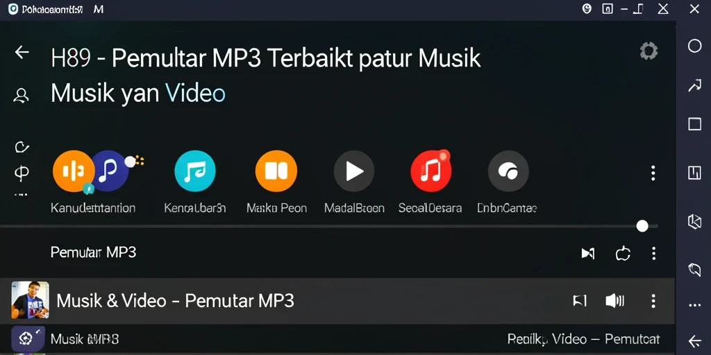 Antarmuka H89 yang intuitif dan stylish.