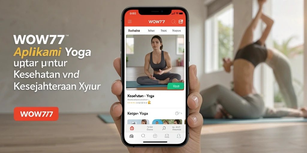 Antarmuka WOW77 yang menampilkan berbagai pose yoga dengan jelas.